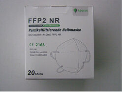 AUSWAHL FFP2 Maske Mundschutz Mund Nasen Atem Schutz CE Zertifiziert 5 lagig