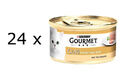 (€ 12,72/kg) Purina Gourmet Gold Feine Pastete Truthahn Katzenfutter 24x 85 g
