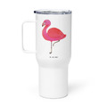 XXL Thermobecher Flamingo classic - Geschenk für mich XL Reisetasse Freundin