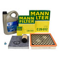 MANN Filterset + 5L ORIGINAL 5W30 Motoröl dexos2 für OPEL INSIGNIA A 1.6 CDTI