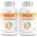 MSM 2000 - 730 Tabletten (V)  á 1000mg + Vitamin C aus Acerola - Hochdosiert