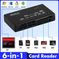 Kartenleser Speicherkarten USB Kartenlesegerät ALL-IN-ONE  für CF/SD/xD/MS/SDHC
