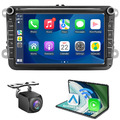 8" Android 12 CarPlay Auto Stereo 2+32G GPS Nav DAB+ Radio für VW Golf MK5 MK