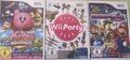 Wii spielesammlung Kirby's Adventure + Straßen des Glücks +Wii Party