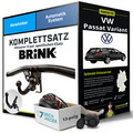 Für VW Passat Variant B6 Typ 3C5 Anhängerkupplung abnehmbar +eSatz 13pol 05- ABE
