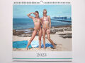Sexy Kalender 2023 "Girls an Strand und Meer" 30cm x 30cm