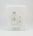 ck one Calvin Klein 200ml Eau de Toilette Spray + 50ml EDT SET NEU/OVP