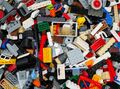 Lego Classic 1KG - Steine, Platten, Räder, Sondersteine gemischt - Kiloware