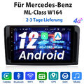 Carplay Für BENZ ML W164 GL X164 9" Android 12 Autoradio GPS Navi BT DAB+ 6+128G