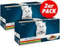 PURINA GOURMET Perle Katzenfutter in Sauce 2-er Pack Nassfutter - 120 x 85g