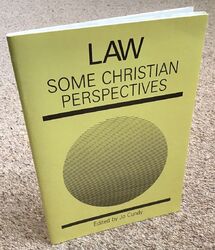 LAW: Some Christian Perspectives by Jo Cundy