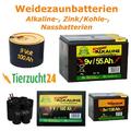 Weidezaunbatterie 6V-12V Alkaline Zink/Kohle Weidezaungeräte Elektro Zaun Gerät