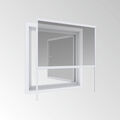 Fliegengitter Insektenschutz Rollo Fenster netz pvc 130X160cm Weiß