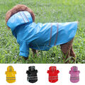Haustier Hund PU Regenmantel Schutz Kapuzenpullover Mantel XL Mit Reflektieren ,