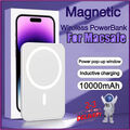 Magsafe Battery Pack 10000mAh Ladegerät Powerbank Akku Magnetisch Induktion
