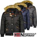 Geographical Norway Herren Winter Jacke Steppjacke Parka Outdoor Mantel S - 3XL