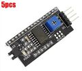 5Pcs IIC/I2C/TWI/SPI Serial Interface Board Module Port Arduino 1602 Lcd Disp ph