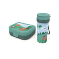 ROTHO Lunchbox Set Kinder Memory Kids Brotdose Trinkflasche Kindergarten Brotbox