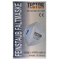 Tector NR D Gesichtsmaske Faltmaske Atemschutzmaske mit Ventil 12 Stk