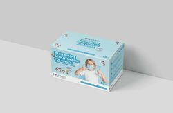 100x Medizinische Kinder Masken OP Maske Mundschutz Atemschutz EN14683 BLAU/ROSAMEDIZINISCHE MASKE BLITZVERSAND DEUTSCHER HÄNDLER
