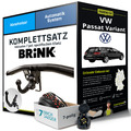 Für VW Passat Variant B6 Typ 3C5 Anhängerkupplung abnehmbar +eSatz 7pol 05- ABE