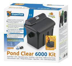 SF Pond Clear 6000 Teichfilter-Set mit UVC und Pumpe für Teiche bis 6000 ltr. 