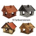 Vogelfutterhaus & Nistkasten aus Holz KTHB,Vogelstation,Holzvilla,Vogelhäuschen