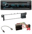 Kenwood MP3 Bluetooth DAB USB CD Autoradio für BMW 3er E46 (Quadlock)