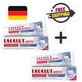 Lacalut aktiv Zahnpasta Zahnfleischschutz sanftes Weiß Zahncreme 2x 75ml