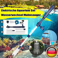 Elektrische Aquarium Pumpe Wasserwechsel Bodenreinigung Mulmsauger Kiesreiniger