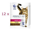 (EUR 7,04 / kg) Perfect Fit Adult 1+ mit Huhn, Katzenfutter: 12 x 750 g (= 9 kg)