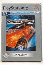 Need for Speed Underground -Platinum- (Sony PlayStation 2) PS2 Spiel in OVP