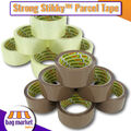 36 Rollen - starkes Stikky Paket / Verpackungsband - 66 Meter - braun / klar