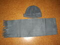 Winter-Set     Mütze und Schal     grau    2-teilig