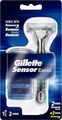 Gillette Sensor Excel Nassrasierer Herren Rasierer 3 Rasierklingen Doppelklinge