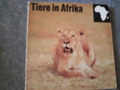 Tiere in Afrika-VEB Postreiter-Pappbuch-1.Auflage 1989-23x23 cm-10 Seiten