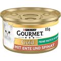 PURINA GOURMET Gold Feine Pastete mit Gemüse Katzenfutter Nass 12er Pack 12x85 g