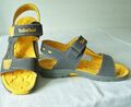"TIMBERLAND" Gr.37 Sandalen; Sandaletten Halbschuhe grau-gelb vegan