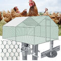 Hühnerstall Hühnerhaus Voliere Geflügelstall Verzinkter Freilaufgehege Für Küken