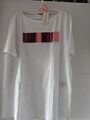 Street One - Damen T-Shirt - Größe 46 - Farbe weiß + Aufdruck
