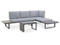 Loungeecke Outdoor DUBAI  grau Garten-Sofa Loungesofa Outdoorsofa Gartensofa