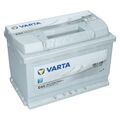 Varta 12V 77Ah 780A/EN Autobatterie Silver Dynamic E44 Starterbatterie