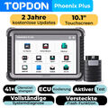 TOPDON Phoenix Plus KFZ OBD2 Diagnosegerät Auto Scanner ECU Key Coding 41+Reset