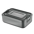 Lunchbox Aluminium Klein to go Brotbox neuetischkultur