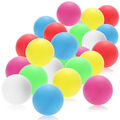 24x Tischtennisball, bunte Tischtennisbälle in Standardgröße, Spielbälle