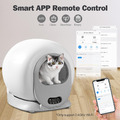 XXL Automatisch Selbstreinigende Katzenklo Toilette Katzentoilette App-Steuerung