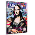 Leinwand Bild Mona Lisa Pop Art Italien Deko Lifestyle Wand Bilder Kunstdruck