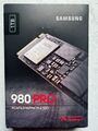 Samsung 980 PRO NVMe M.2 SSD 1TB, PCIe 4.0x4, NVMe Interne Festplatte...