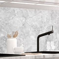 Küchenrückwand - MARMOR CRYSTAL ICE - 1.5mm Hart-Material, versteift