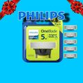 OneBlade-Ersatzklingen – 5er-Pack für Philips Rasiererzubehör